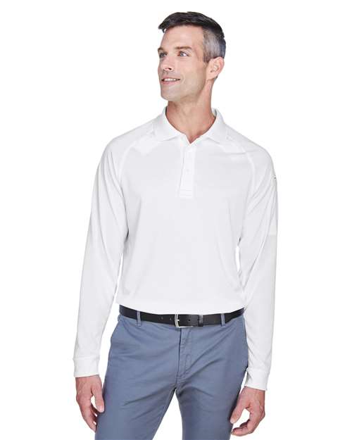 Men's Advantage Long Sleeve Tactical Polo - Harriton – M211L