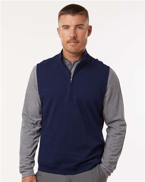 Men's Club Quarter-Zip Vest – A599 - Adidas