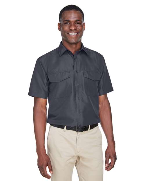 Men's Key West Short Sleeve Performance Staff Shirt - Harriton - M580