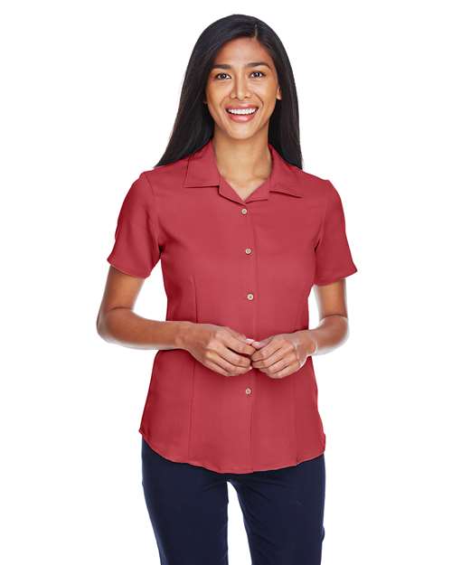 Women's Bahama Cord Camp Shirt - Harriton - M570W