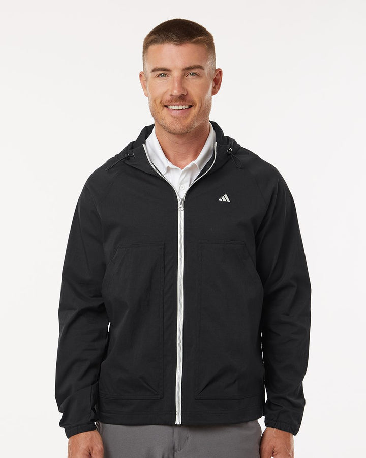 Men's Go-To Utility Durable Water-Repellent Full-Zip Jacket - Adidas - A2007