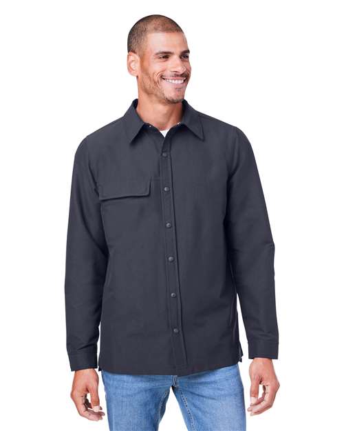 Unisex Flex Twill Overshirt Jacket - Harriton - M72