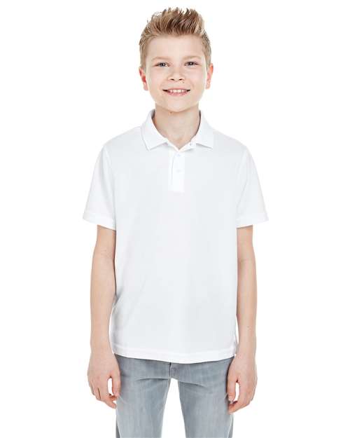 Youth Cool & Dry Mesh Piqué Polo – 8210Y - UltraClub
