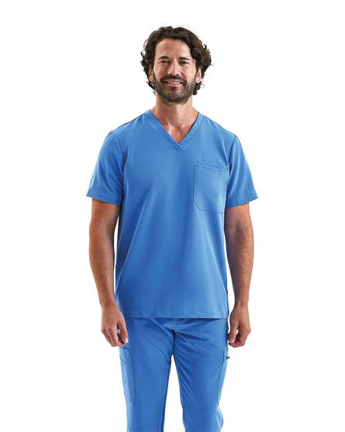 Men's Limitless V-Neck Stretch Scrub Top - Onna - NN200