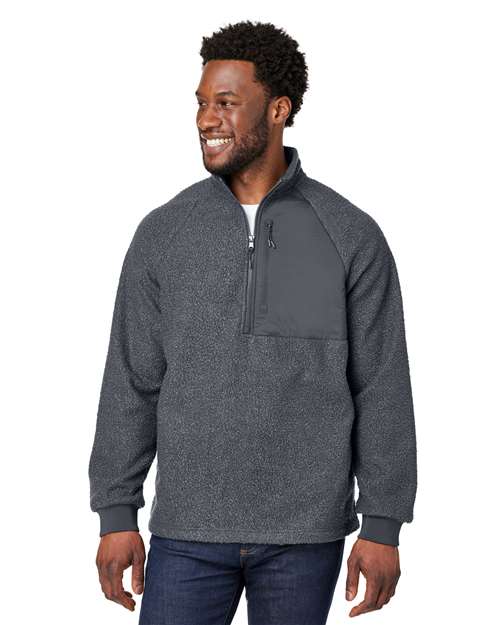 Men's Aura Sweater Fleece Quarter-Zip Pullover - North End - NE713