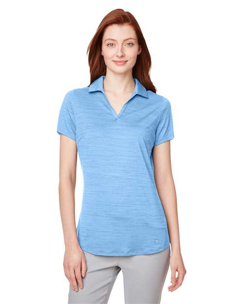 Women's Cloudspun Free V-neck Polo - Puma Golf - 597695