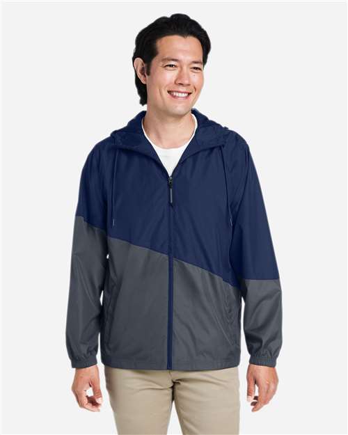 Unisex Techno Lite Colorblock Windbreaker - CORE365 - CE710
