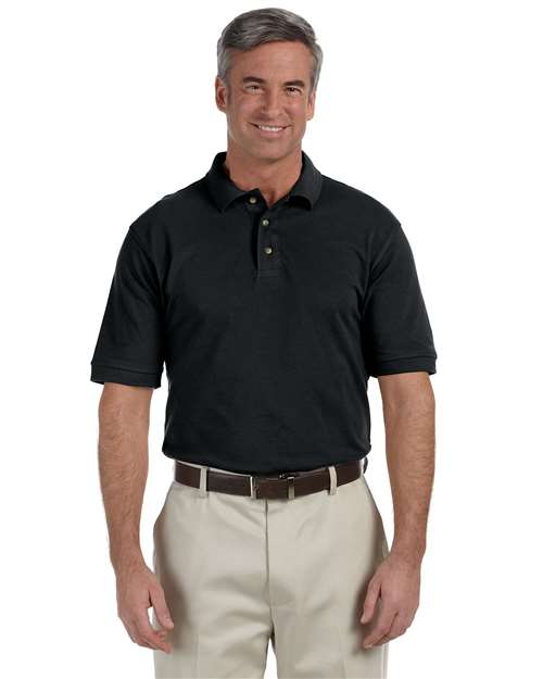 Men's Tall Cotton Pique Polo - Harriton – M200T