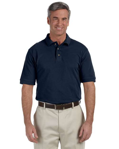 Men's Tall Cotton Pique Polo - Harriton – M200T