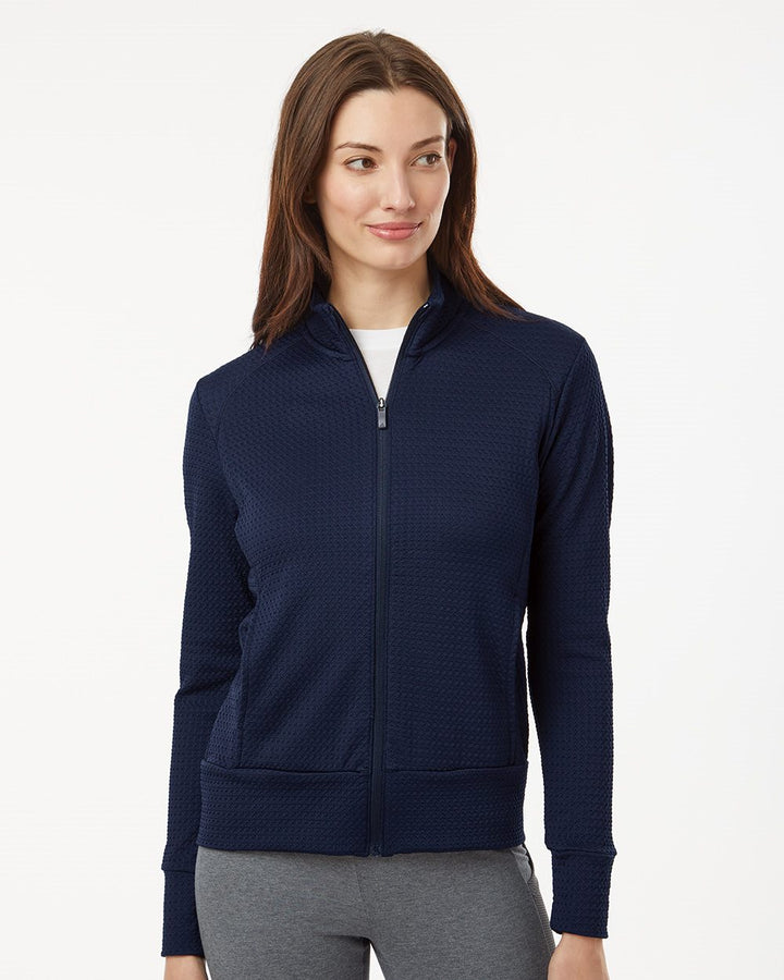Women's Ultimate365 Textured Full-Zip Jacket - Adidas - A1007