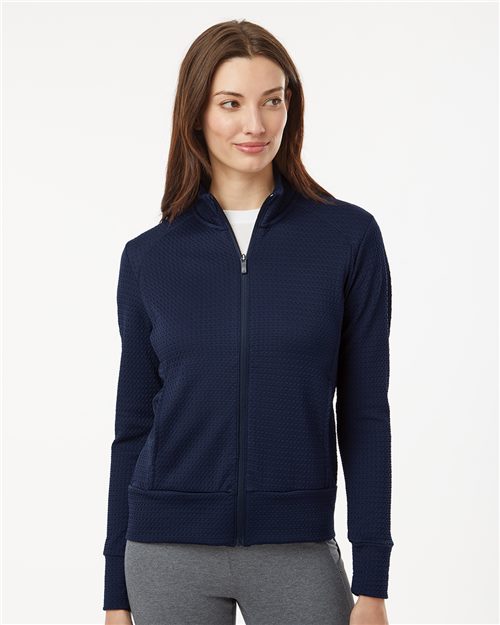 Women's Ultimate365 Textured Full-Zip Jacket - Adidas - A1007