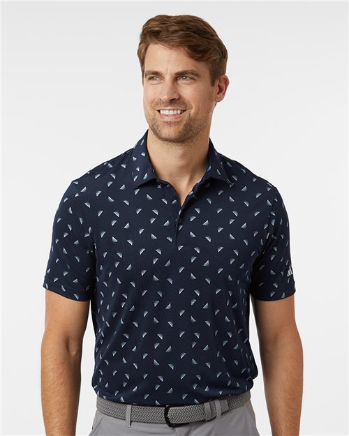 Men's Ultimate365 Mesh Print Polo - Adidas – A2012