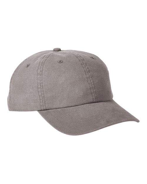 Heavy Washed Canvas Cap - Big Accessories – BA610