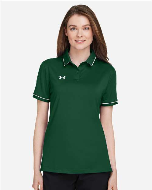 Women's Tipped Teams Performance Polo - Under Armour – 1376905