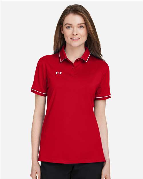 Women's Tipped Teams Performance Polo - Under Armour – 1376905