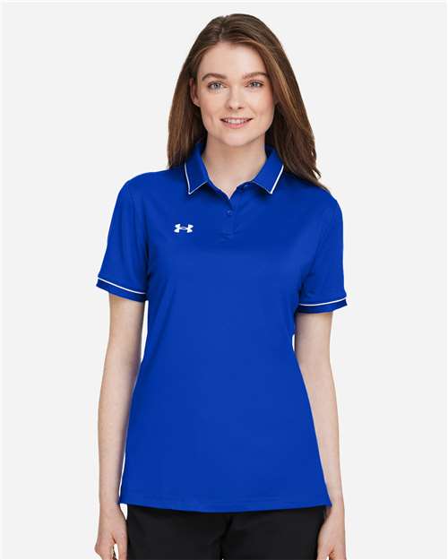 Women's Tipped Teams Performance Polo - Under Armour – 1376905