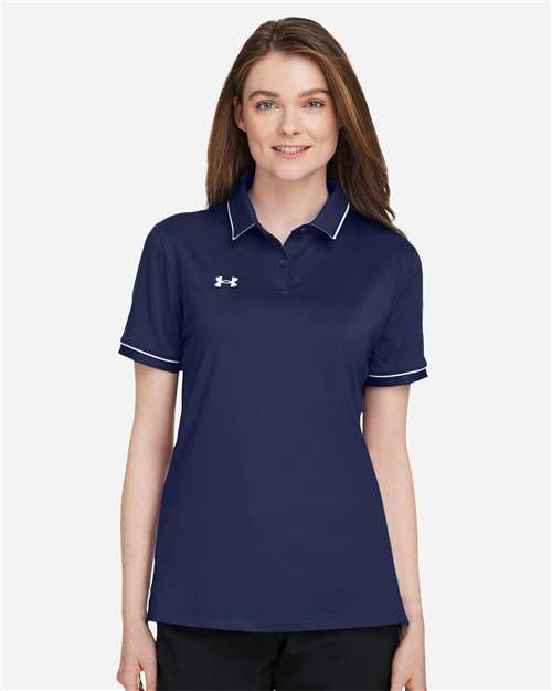Women's Tipped Teams Performance Polo - Under Armour – 1376905