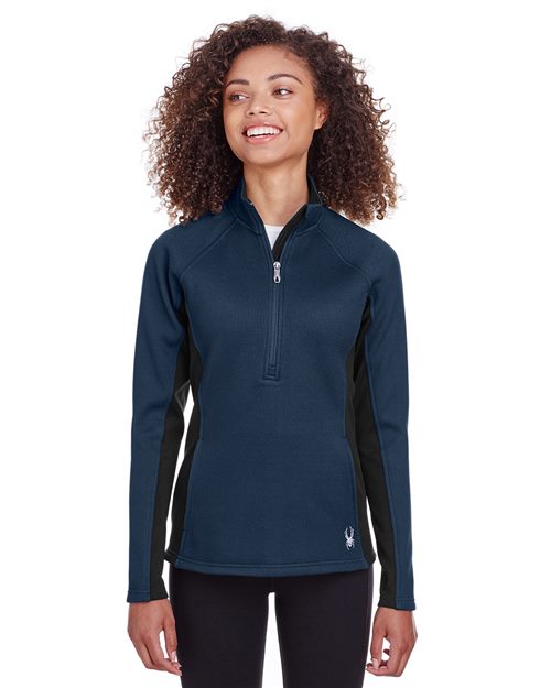 Women's Constant Half-Zip Sweater Fleece Pullover - Spyder