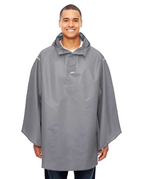 Unisex Zone Protect Packable Poncho - Team 365 - TT71