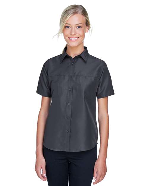 Women's Key West Short Sleeve Performance Staff Shirt - Harriton - M580W