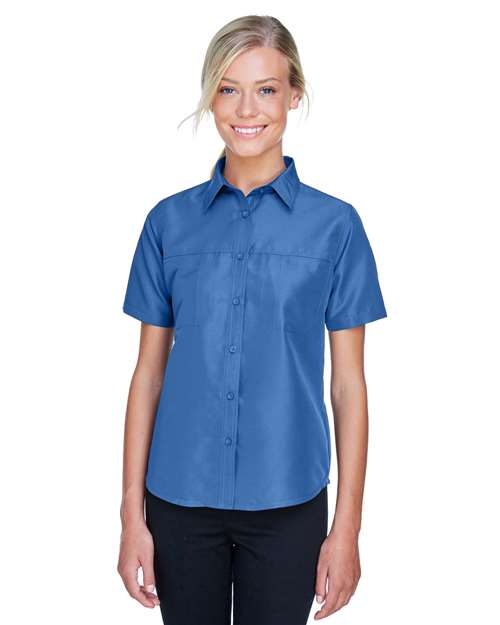 Women's Key West Short Sleeve Performance Staff Shirt - Harriton - M580W