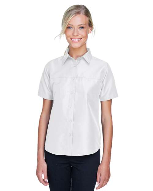 Women's Key West Short Sleeve Performance Staff Shirt - Harriton - M580W