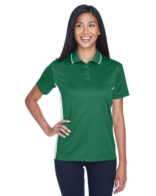 Women's Cool & Dry Sport Two-Tone Polo - UltraClub - 8406L