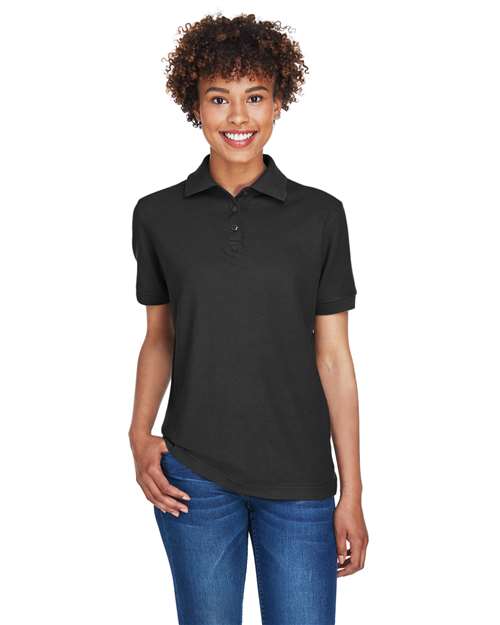 Women's Whisper Pique Polo - UltraClub - 8541