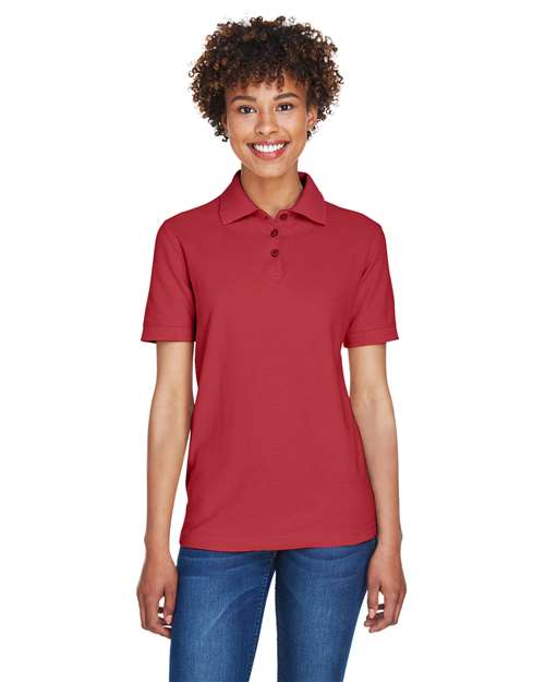 Women's Whisper Pique Polo - UltraClub - 8541