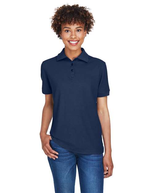 Women's Whisper Pique Polo - UltraClub - 8541