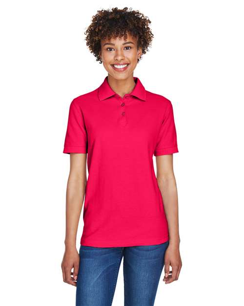 Women's Whisper Pique Polo - UltraClub - 8541