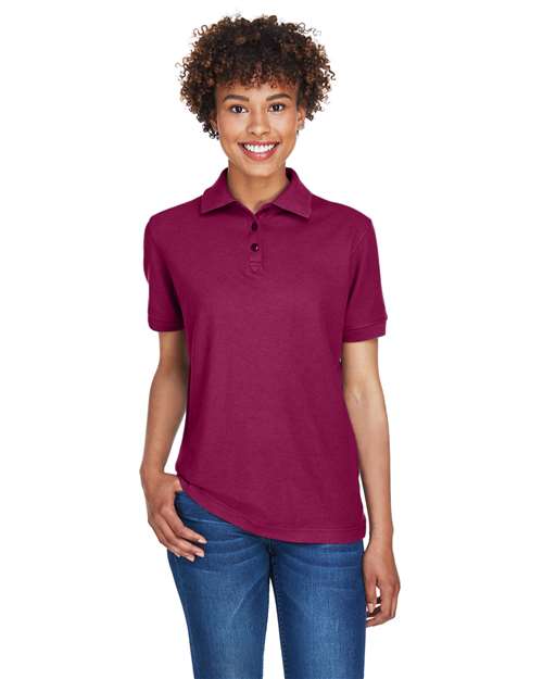 Women's Whisper Pique Polo - UltraClub - 8541