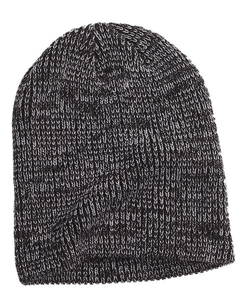 Ribbed Marled Beanie - Big Accessories