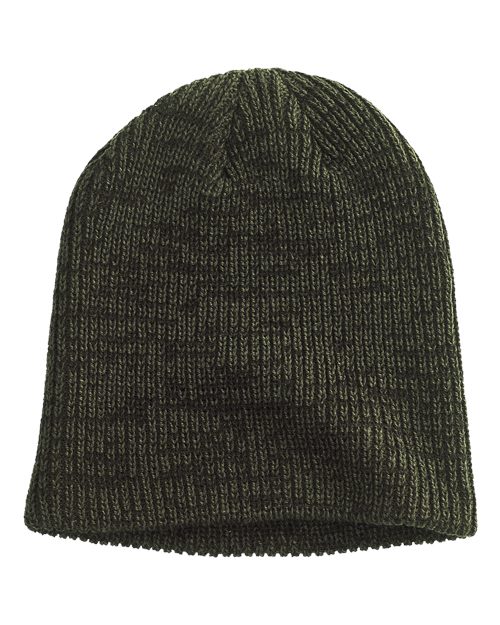 Ribbed Marled Beanie - Big Accessories