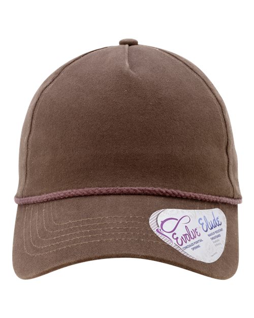 Women's Washed Five-Panel Rope Cap - Infinity Her