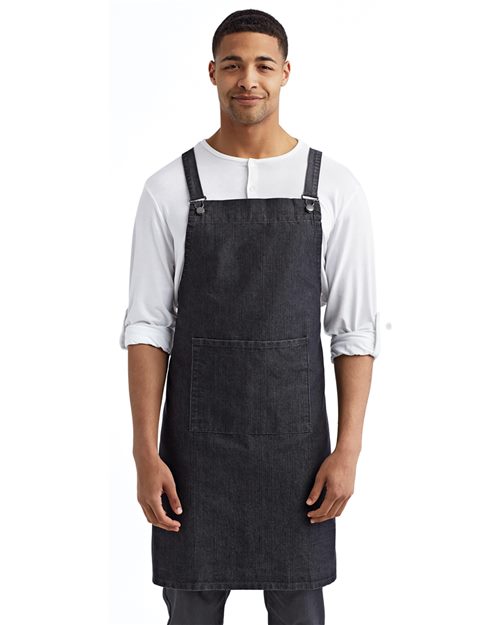 Cross Back Barista Bib Apron - Artisan Collection by Reprime – RP129