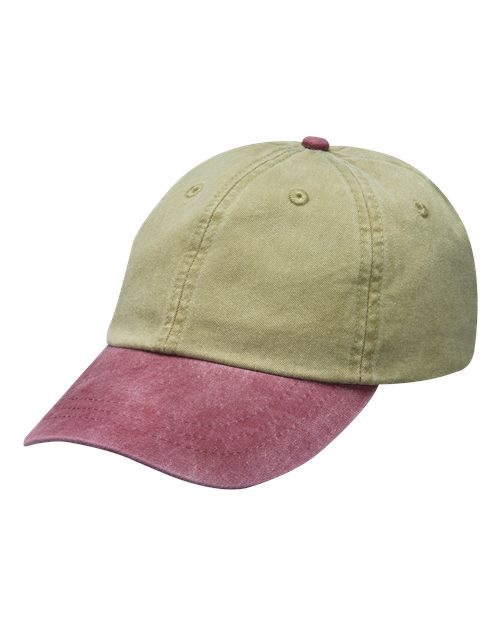 Optimum Pigment-Dyed Dad Hat - Adams Headwear