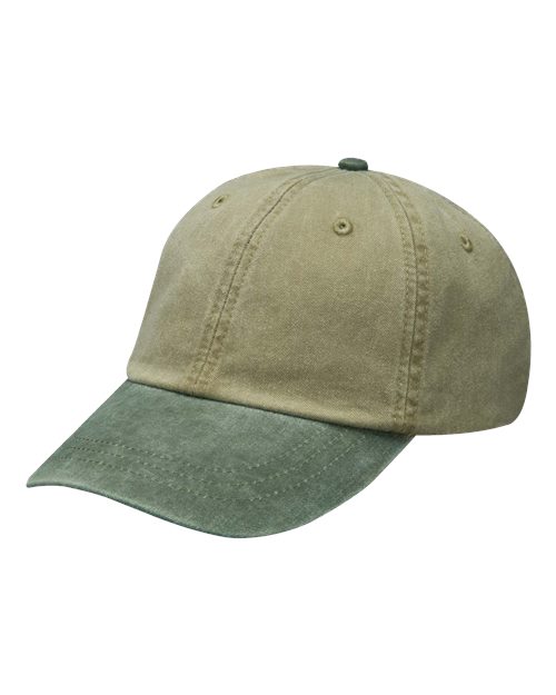 Optimum Pigment-Dyed Dad Hat - Adams Headwear