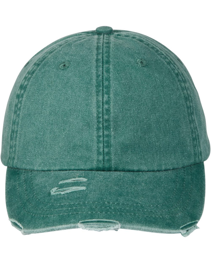 Classic Pigment Distressed Dad Hat - Adams Headwear - LP108