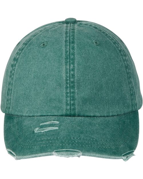 Classic Pigment Distressed Dad Hat - Adams Headwear - LP108