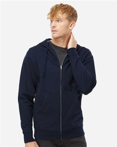 Unisex Midweight Full-Zip Hooded Sweatshirt - Independent Trading Co. - SS4500Z