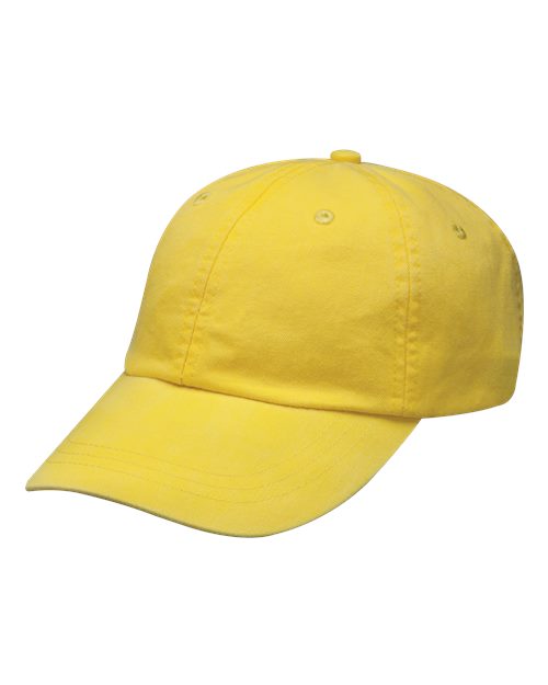 Optimum Pigment-Dyed Dad Hat - Adams Headwear