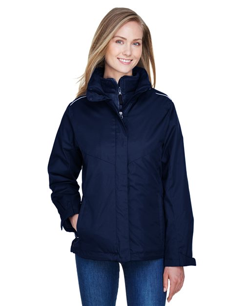 Women's 3-in-1 Jacket with Fleece Liner - CORE365 - 78205