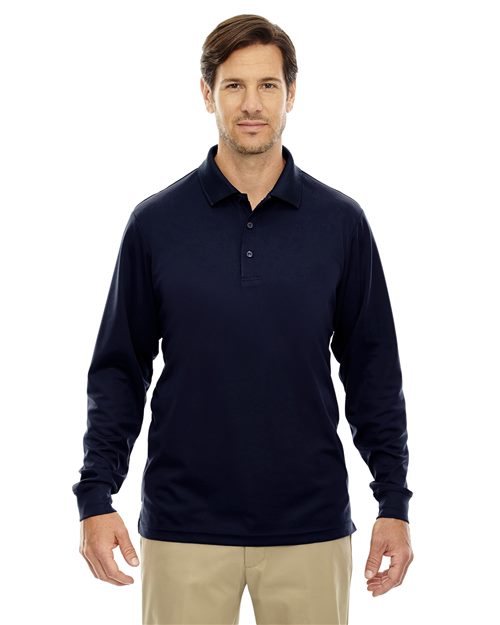 Men's Tall Pinnacle Performance Long Sleeve Piqué Polo - CORE365