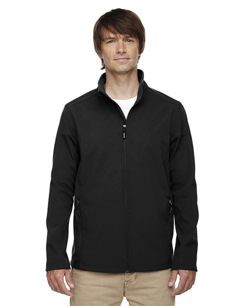Men's Tall Cruise Two-Layer Fleece Bonded Soft Shell Jacket - CORE365 - 88184T