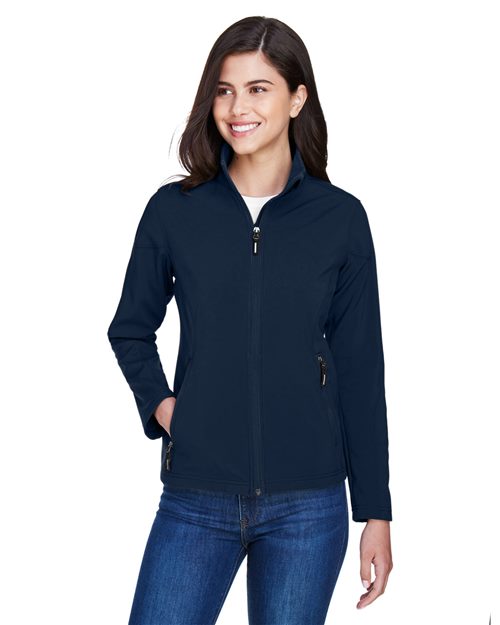 Women's Cruise Two-Layer Fleece Bonded Soft Shell Jacket - CORE365 - 13294