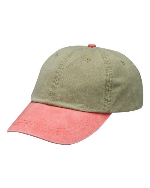 Optimum Pigment-Dyed Dad Hat - Adams Headwear