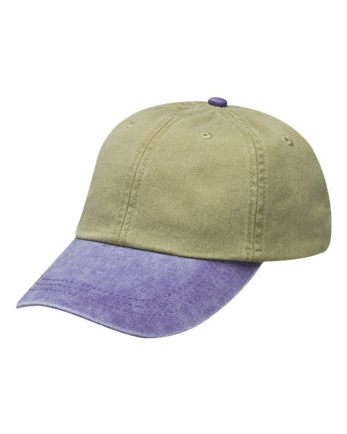 Optimum Pigment-Dyed Dad Hat - Adams Headwear
