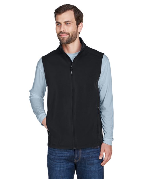 Men's Cruise Two-Layer Fleece Bonded Soft Shell Vest - CORE365 - CE701