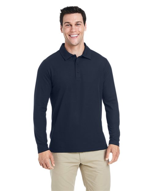 Men's Fusion ChromaSoft™ Long Sleeve Pique Polo - CORE365